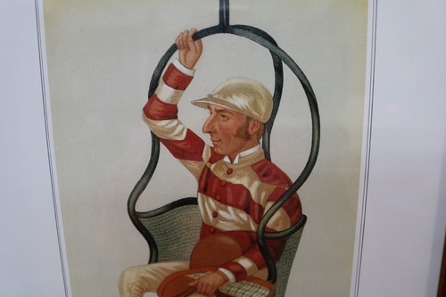 VANITY FAIR Portrait Tom Cannon Jockey SPY 1885 Framed-REPRINT - Picture 4 of 8