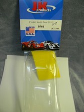 1/24 SCALE CLEAR 4" ASTON MARTIN .010" SLOT BODY BY JK PRODUCTS JK7124B
