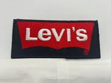 LEVI'S NEW EMBROIDERED COMPANY IRON ON NAME PATCH TAG