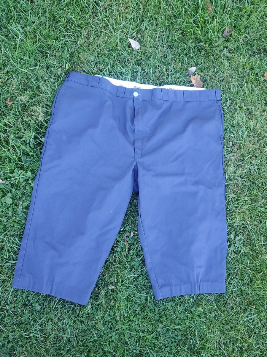 Dickies 874 Original Fit Mens Navy Blue Altered 58x32 | eBay