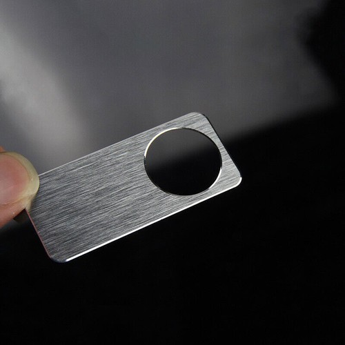 Cubierta de mango de caja de almacenamiento de pasajeros de aluminio plateado para Benz GLK 2009-2015 1 PIEZA - Imagen 8 de 11