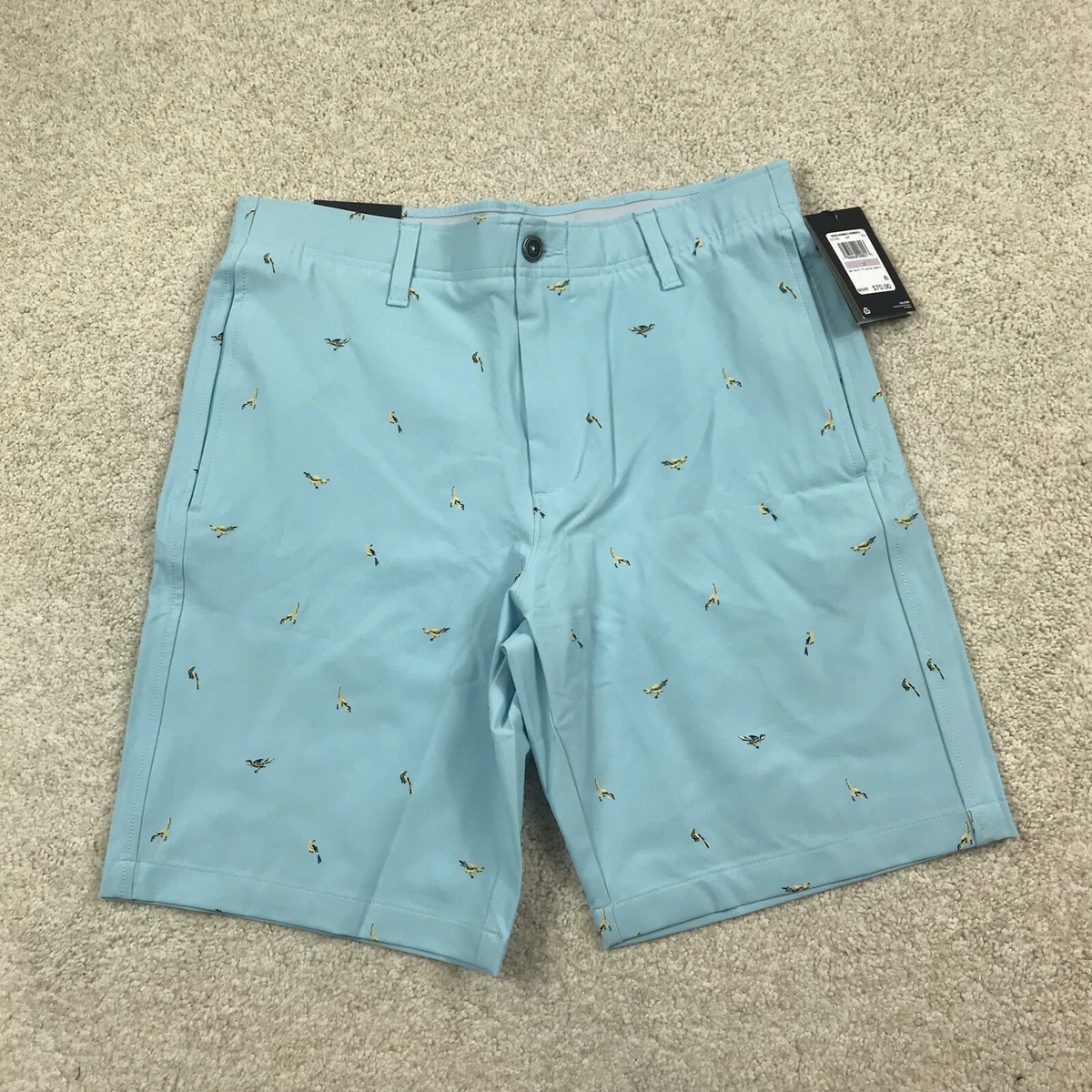 Under armour top light blue shorts
