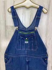 Liberty Bib Overalls Men  s 42x30 Blue Denim Utility Carpenter Farmalls