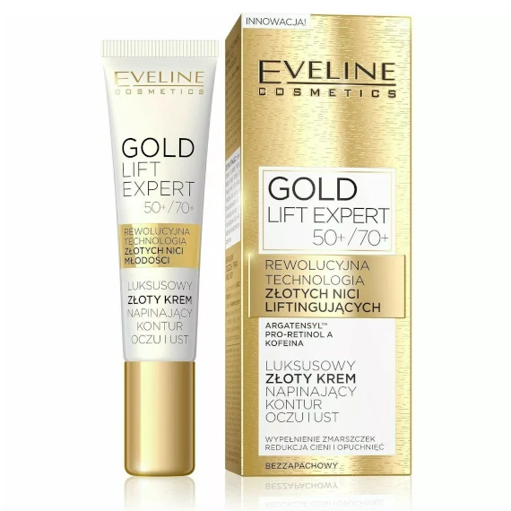 EVELINE COSMETICS (1L/532,00€) EVELINE Gold Lift Expert 50+/70+ Straffend Anti Falten 15 ml