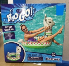 H2O GO! ALPACA SWIM RING FOR AGES 10+