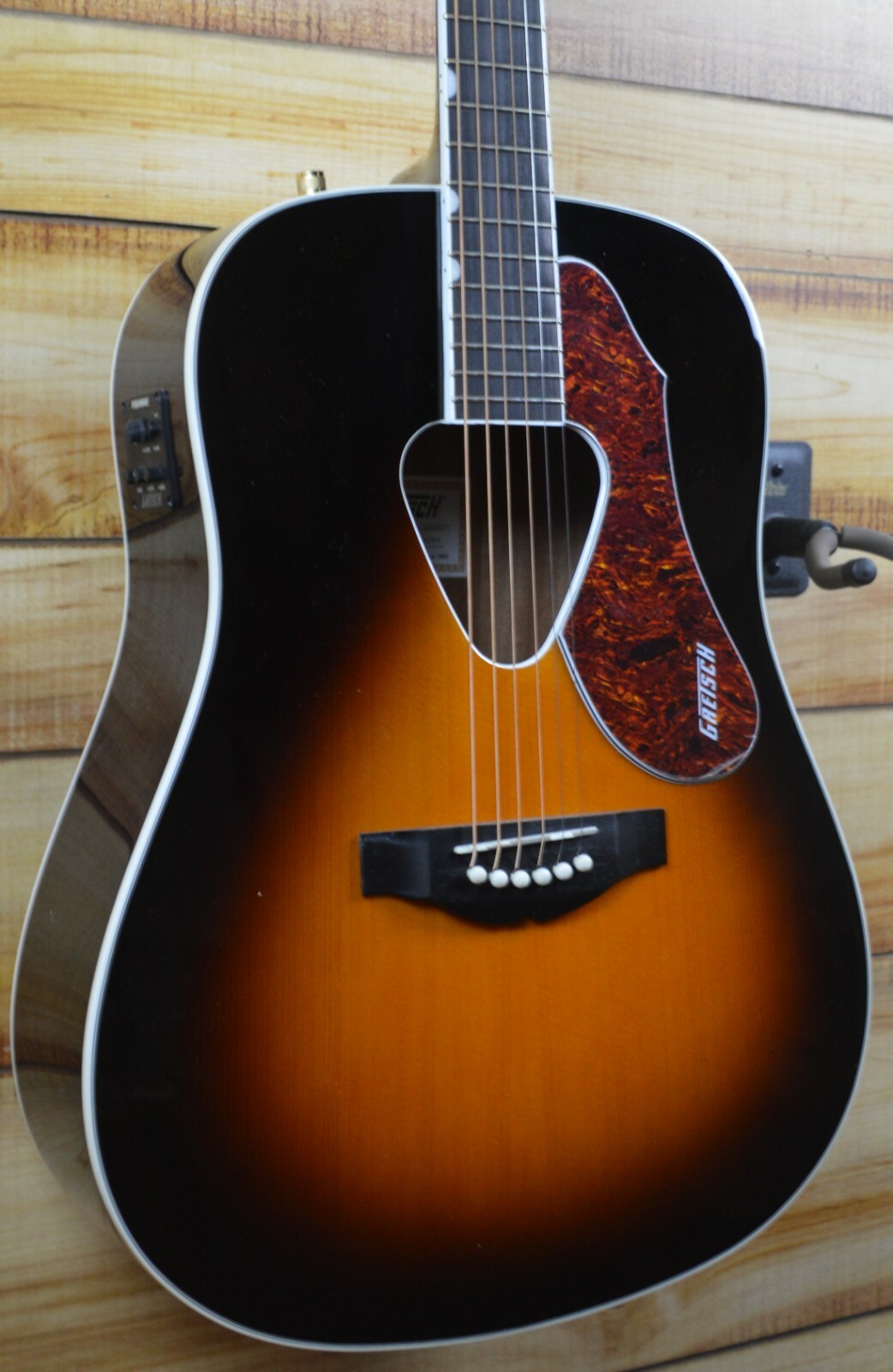 Новая акустическая электрогитара Gretsch G5024E Rancher Dreadnought Sunburst