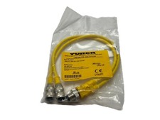 Turck VBRS 4.4-2RK 4T-0.3/0.3/S1587 Splitter M M12 - 2x F M12 4-Pin U2-07114