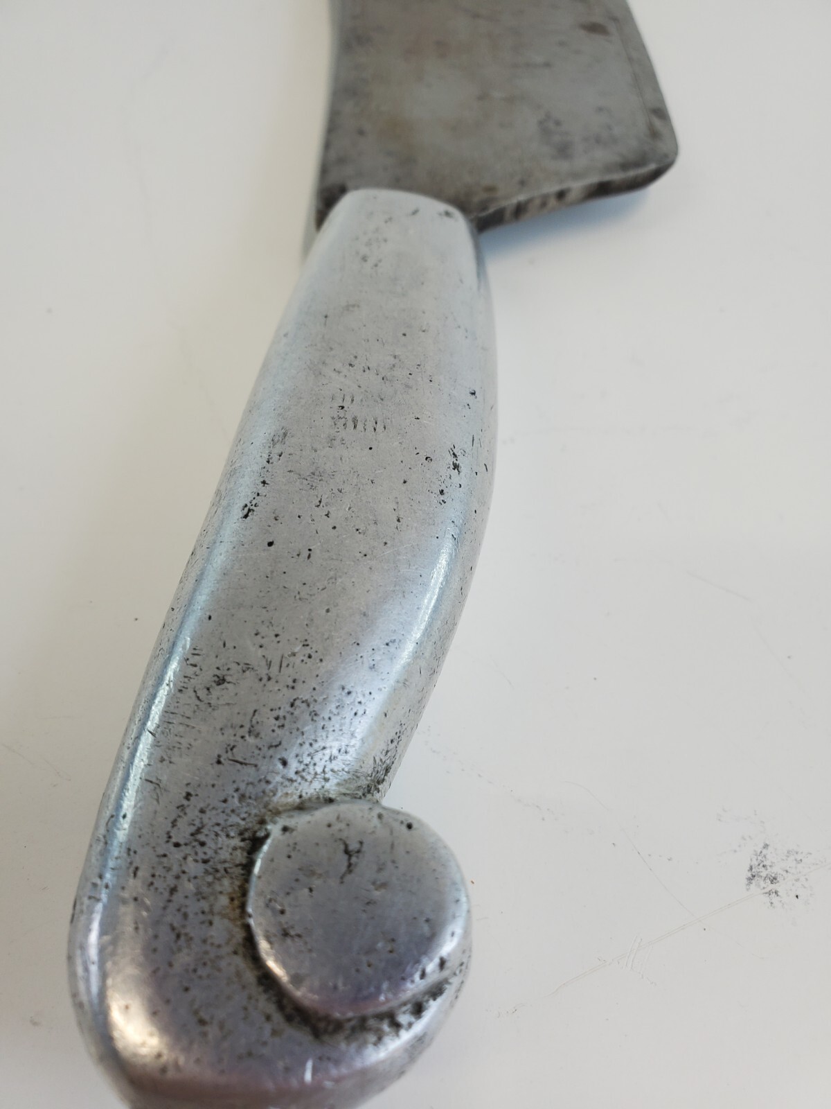 Antique Butcher Metal Meat Cleaver eBay