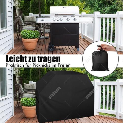 Neu Premium Grillabdeckung BBQ Grill Abdeckhaube Gasgrill Smoker Schutzhülle - Bild 3 von 14
