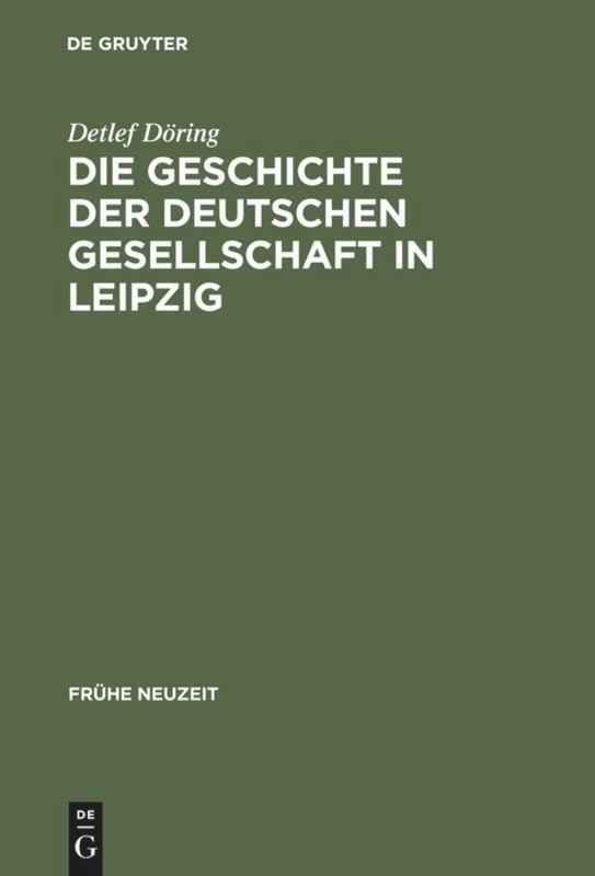 Thumbnail - Detlef Döring | Die Geschichte Der Deutschen Gesellschaft In Leipzig |
