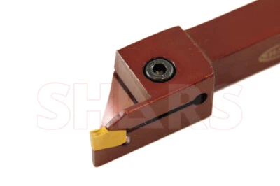 SHARS TOOL Shars 1/2" RH Shank Grooving Cut-Off Tool Holder GTN2 Insert New !]
