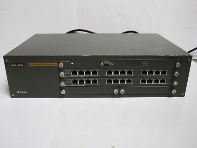 DES-5024 D-Link 24-Ports 10/100 Managed Desktop Ethernet Switch - UNTESTED 
