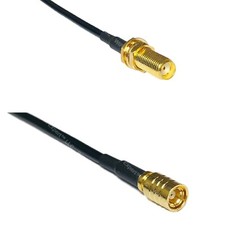 RG174 SMA Female Long to SMB FEMALE Coax RF Cable USA-Ship Lot
