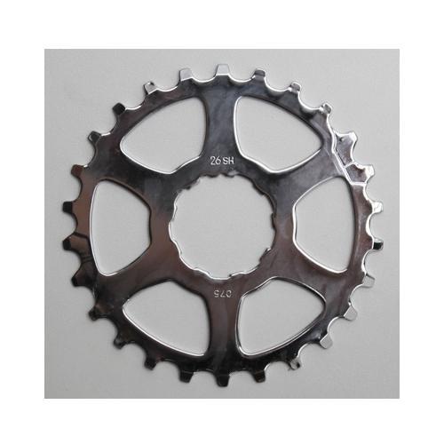 Plateau Shimano Biopace 26 Dents - NOS Vintage - Montage 5 Branches 74mm