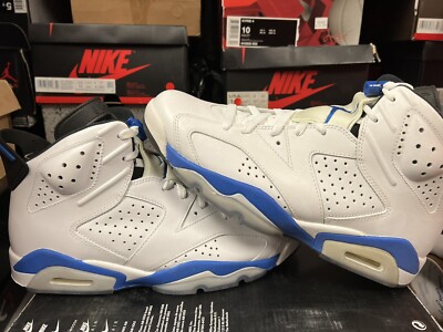 Nike Air Jordan 6 Retro Sport Blue Cement Travis Reimagined Toro DMP Size 10 New
