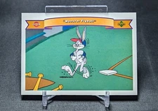 Monster Flyball 1991 Upper Deck Comic Ball 2 Looney Tunes #64 California Angels