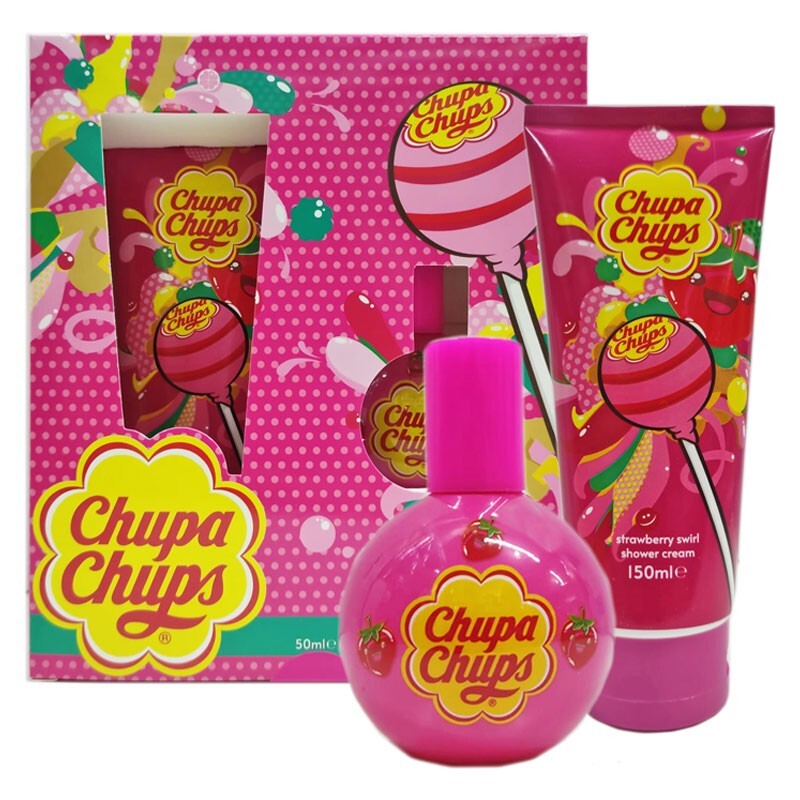 Chupa Chups cofanetto bambina profumo eau de toilette 50ml + doccia crema 150ml