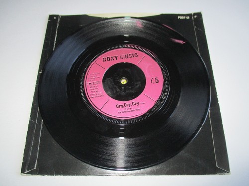 ROXY MUSIC Dance Away/ Cry Cry Cry Vinyl 7" 45 RPM 1979 UK Import - Picture 4 of 4