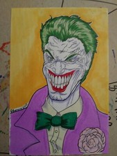 DC Comics Joker postcard headshot