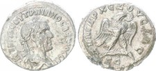 R&ouml;mische Kaiserzeit / Philippus I. Provinzialpr&auml;gung - Billon Tetradrachme 93671