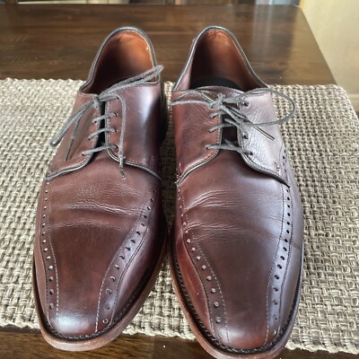 Allen Edmonds Wendell Allen Edmonds Wendell 11.5 D Mans Black Shoes Leather lace  main image 3