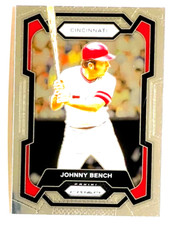 2024 PANINI PRIZM JOHNNY BENCH BASE CINCINNATI REDS #253