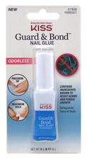 Kiss Guard Bond Nail Glue 0.17 Ounce Odorless 5ml 2 Pack