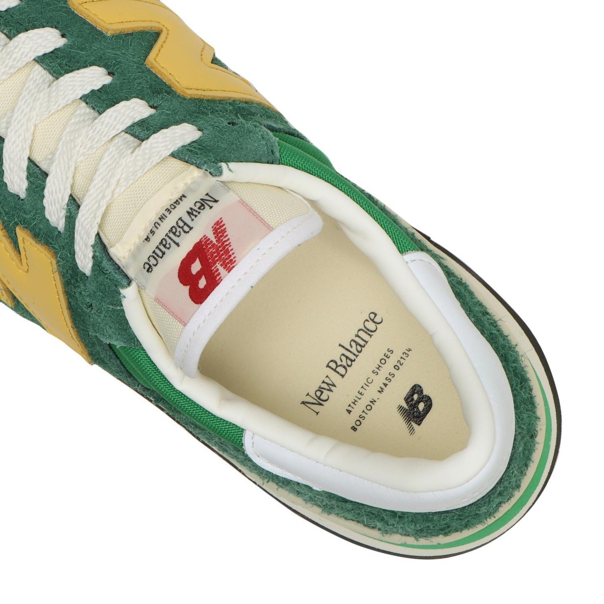 靴 New Balance 990V1 Green/Yellow M990GG1 New Balance Teddy Santis X 990v1 Made In USA 'Green Gold
