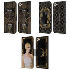 THE GREAT GATSBY GRAPHICS LEATHER BOOK WALLET CASE FOR APPLE iPOD TOUCH MP3