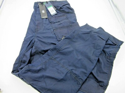 G-STAR RAW, Jungle Relaxed Cargo Hose Tapered, Blau, Gr. W35 L34 Neu