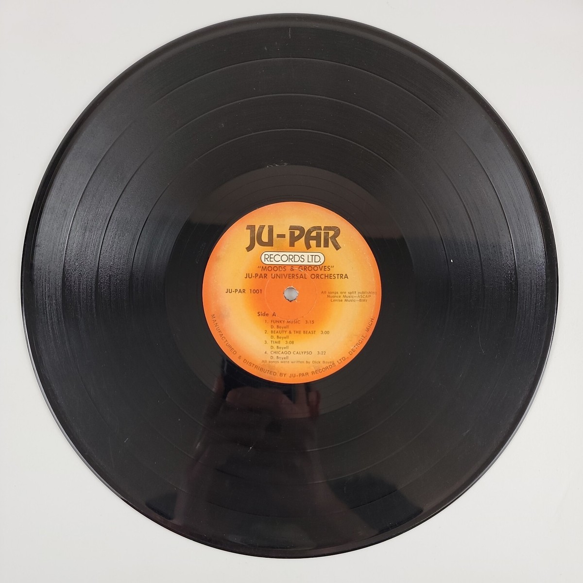 Ju-Par Universal Orchestra Moods And Grooves Orig 1976 Press