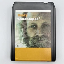 Valdy - Landscapes - Restored 8 Track Tape - New Pad and Splice