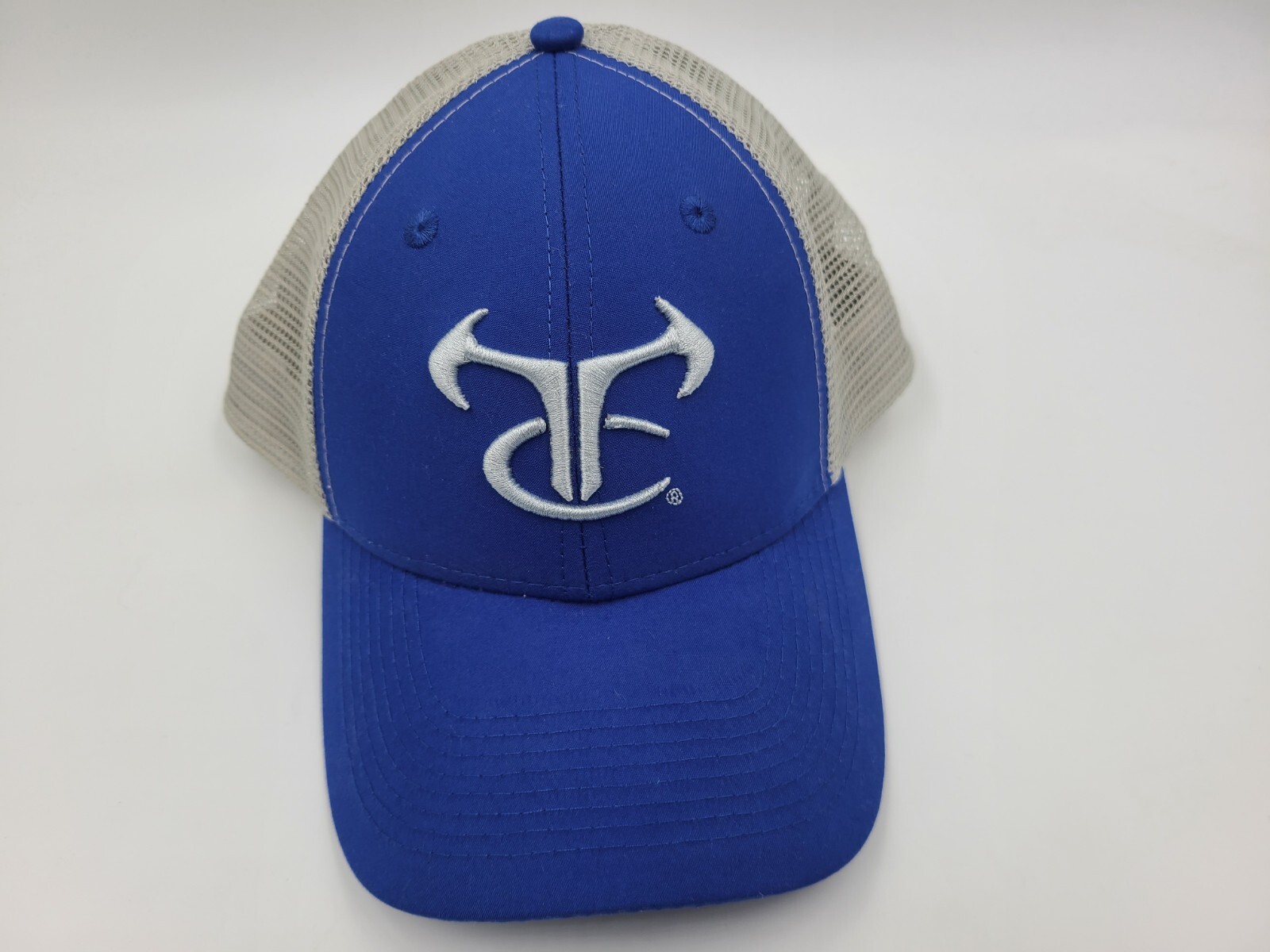 True Timber Camo Mesh Trucker Snapback Hat Cap Dad Men Women Hunt Fish Blue Gray