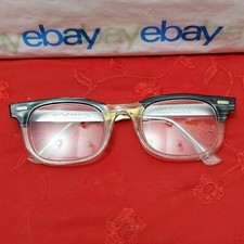        Vintage Artcraft Rhodium Plateed 3 -5 Unisex Eyeglasses "Frames Only" - USA
