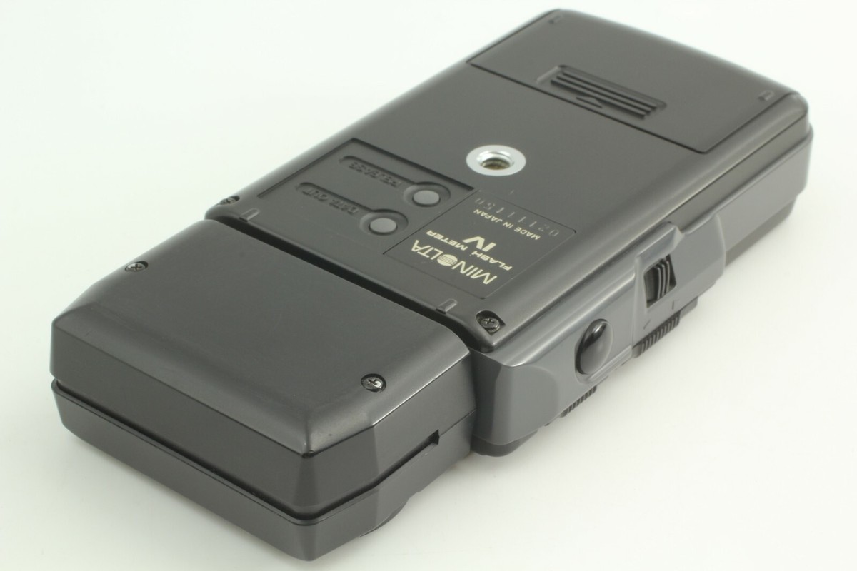 NEAR MINT w/ Case Strap】 Minolta Flash Meter IV Light Meter