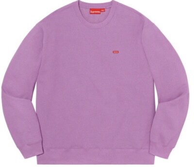 Supreme FW20 Small Box Logo Crewneck Sweatshirt Violet Size S | eBay