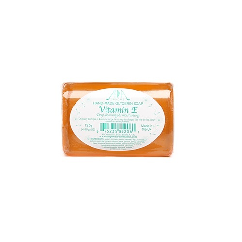 AA Skincare Vitamin E Clear Vegetable Glycerin Soap 125g. Deeply Cleansing.