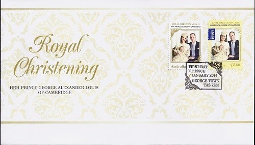 2014 Australia - Royal Christening FDC
