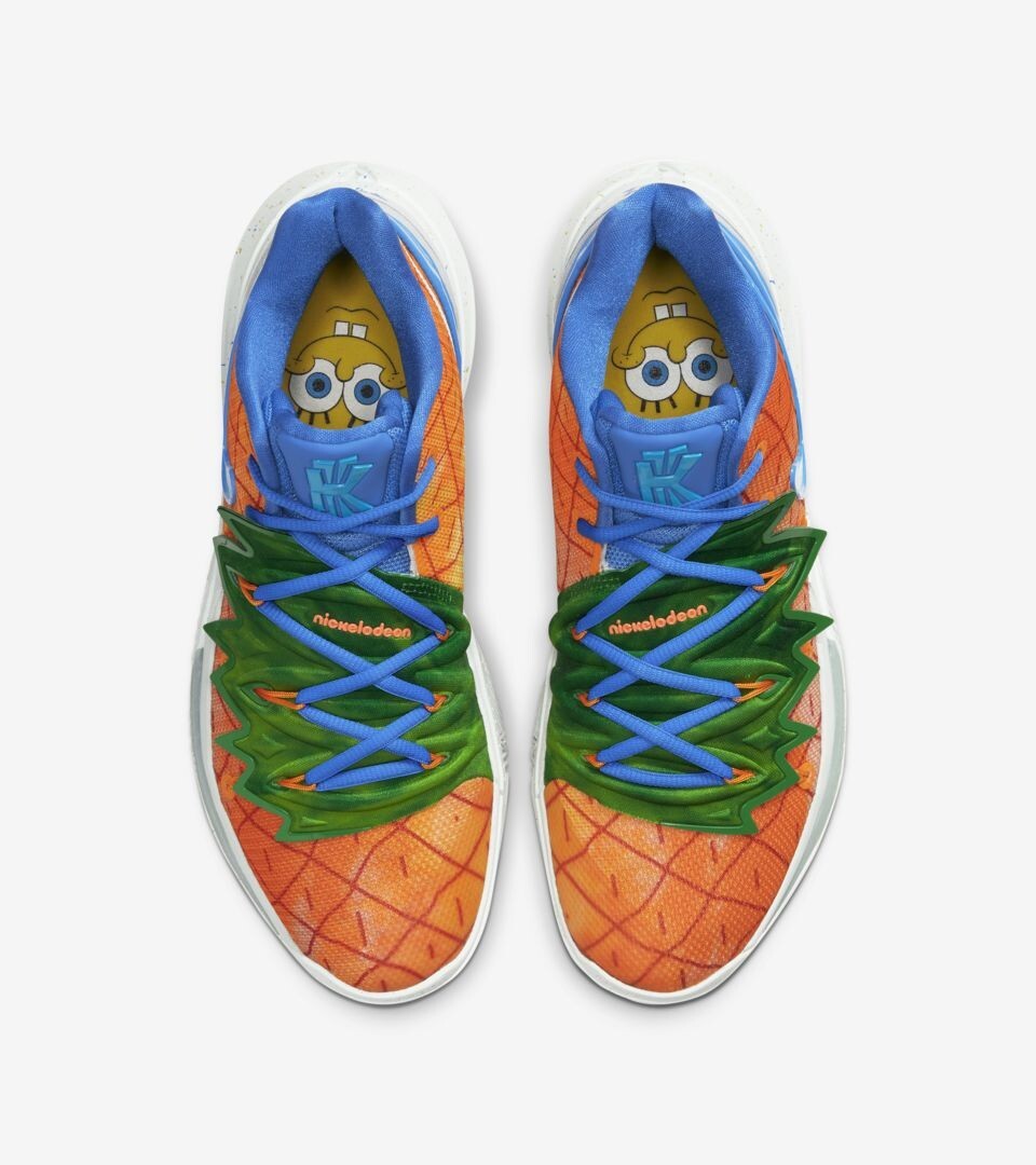 Size 18 - Nike Kyrie 5 x SpongeBob SquarePants Pineapple
