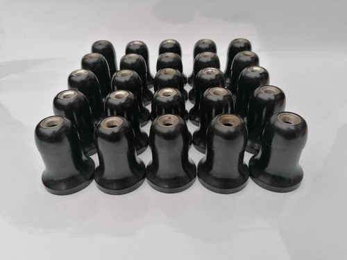 Bakelit Fassung Lampenfassung E27 Bauhaus für Art Deco Lampen alt Vintage - Bild 5 von 18