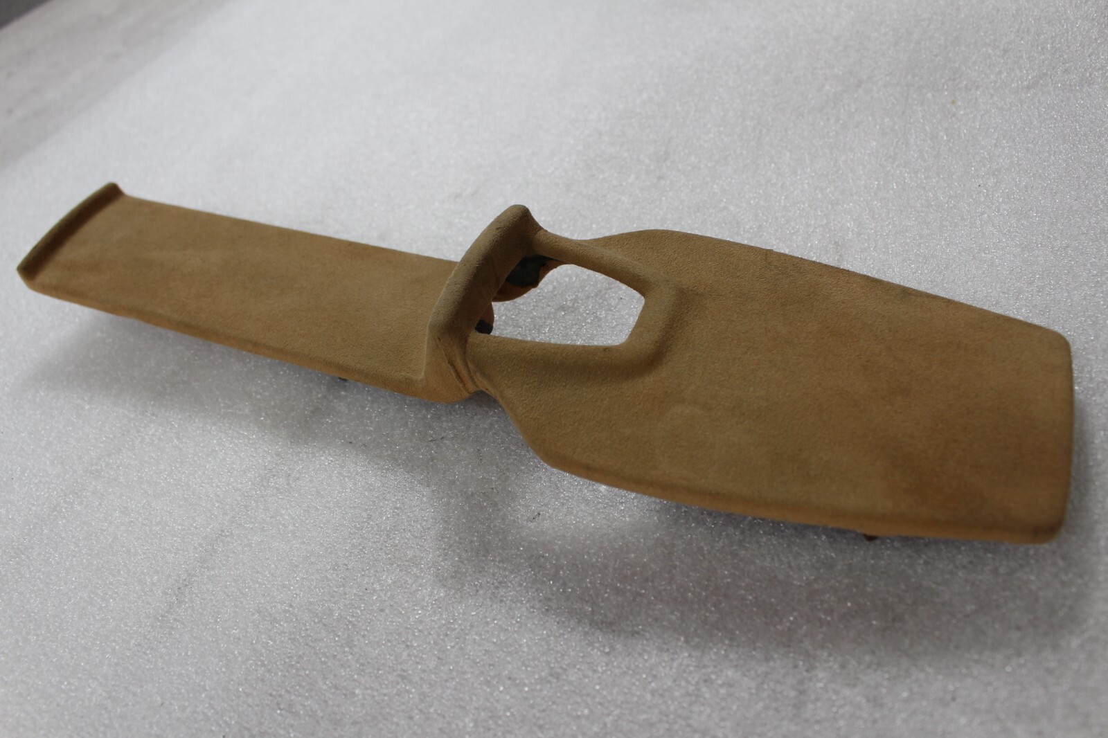 Ferrari 458 Italia, Front Console Upper Insert, Tan, Used, P/N 81467400