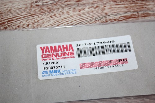 ORIGINAL YAMAHA / MBK AUFKLEBER Ref. 3C7-F1789-00 für EW50N STUNT NAKED ab 2008 - Bild 2 von 5