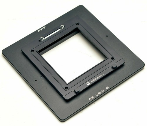 new For Hasselblad V Back For Linhof 6x9 Adapter F Phase One Sinar Leaf    - Afbeelding 1 van 9