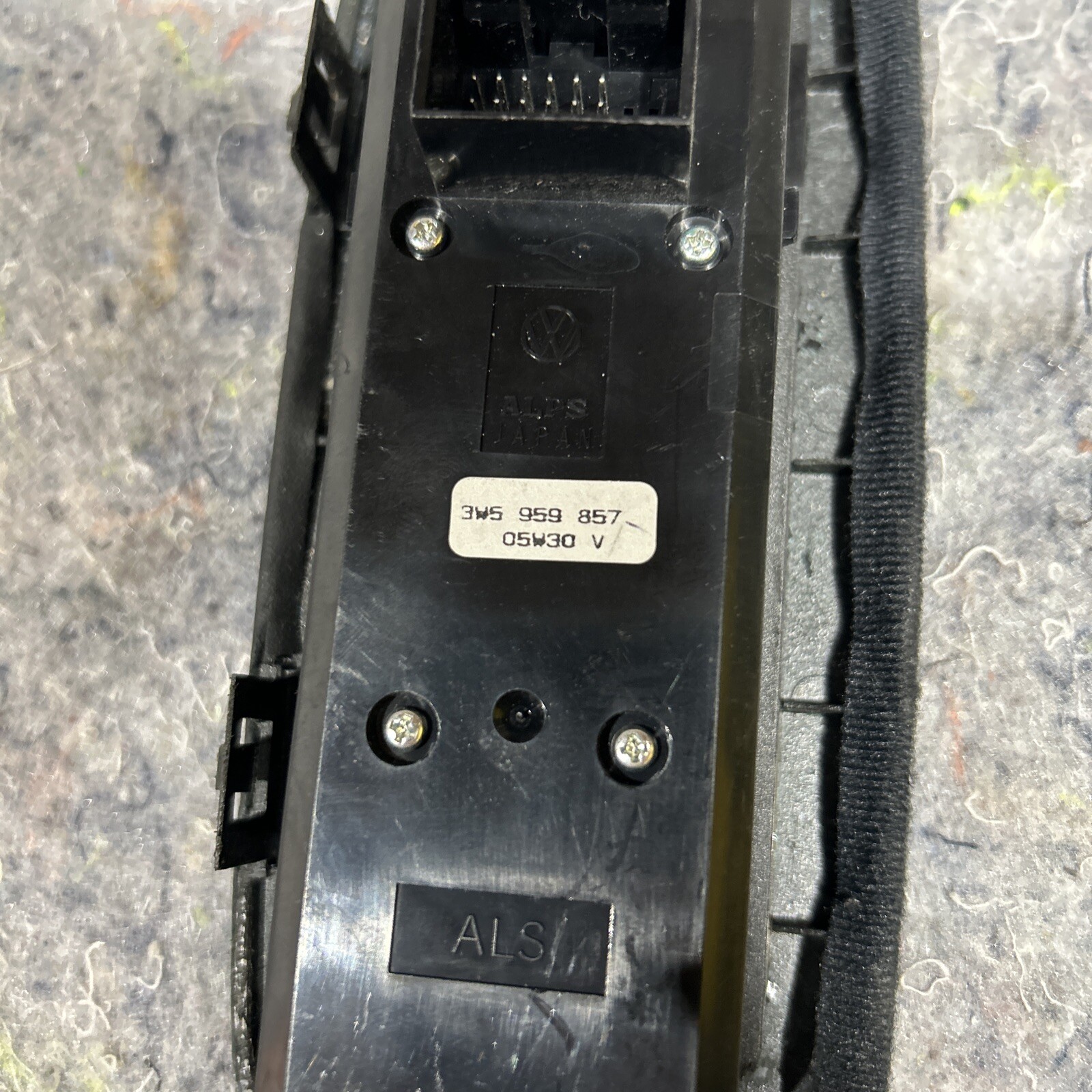 06-12 Bentley Flying Spur Front Left Driver Master Window Control Switch OEM