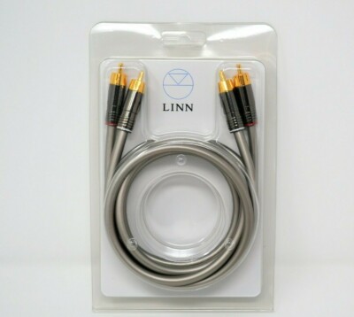 美品　LINN SILVER INTERCONNECT CABLE 1.2mペア Linn Silver RCA Interconnect (Stereo Pair) 1.2m. Brand-new