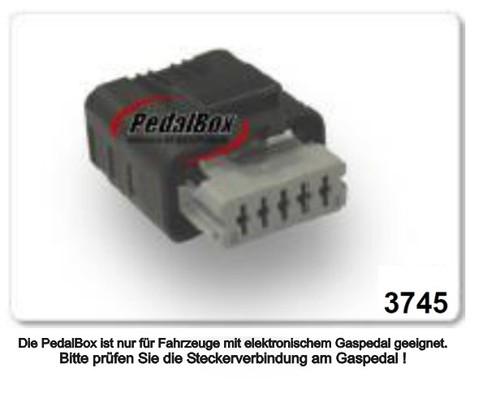 DTE PedalBox 3S für CITROËN EVASION 22 U6 80KW 09 1999-07 2002 2.0 HDI 16V Tunin - Bild 2 von 5