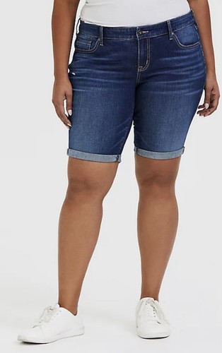 Womens Torrid Boyfriend Bermuda Short 