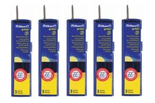 5 x Pelikan Griffix Bleistiftminen Minen HB, 2 mm in Kunststoffbox 3er Box