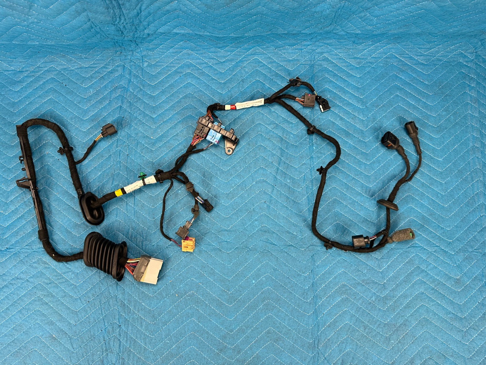 Bentley Cont Flying Spur Rear Door Wiring Harness Driver's Side 2006-2012 OEM