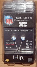 INDIANAPOLIS COLTS IHIP HEADPHONES *** BRAND NEW ***